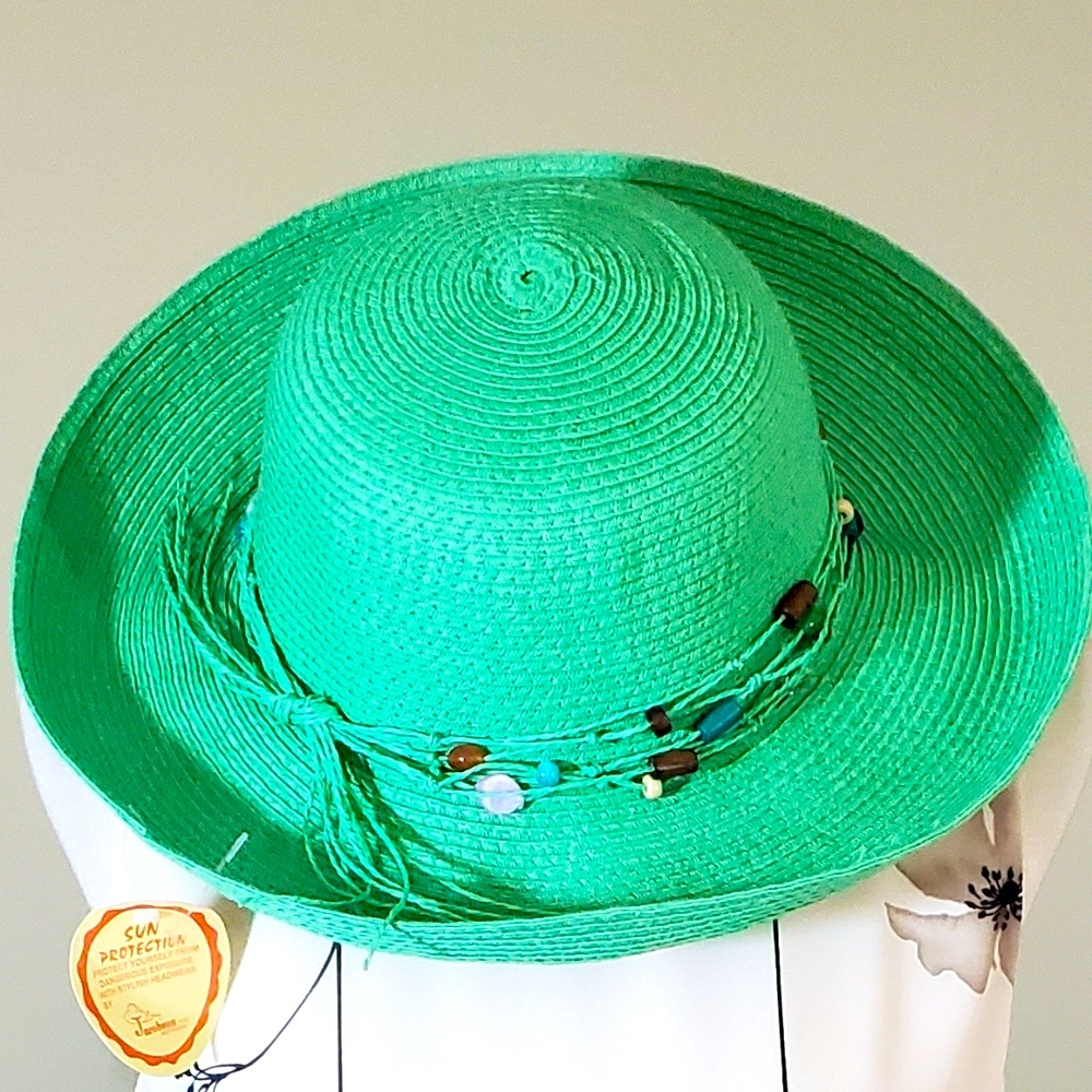 Jacobson Sun Hat–(One Size - Kelly Green)